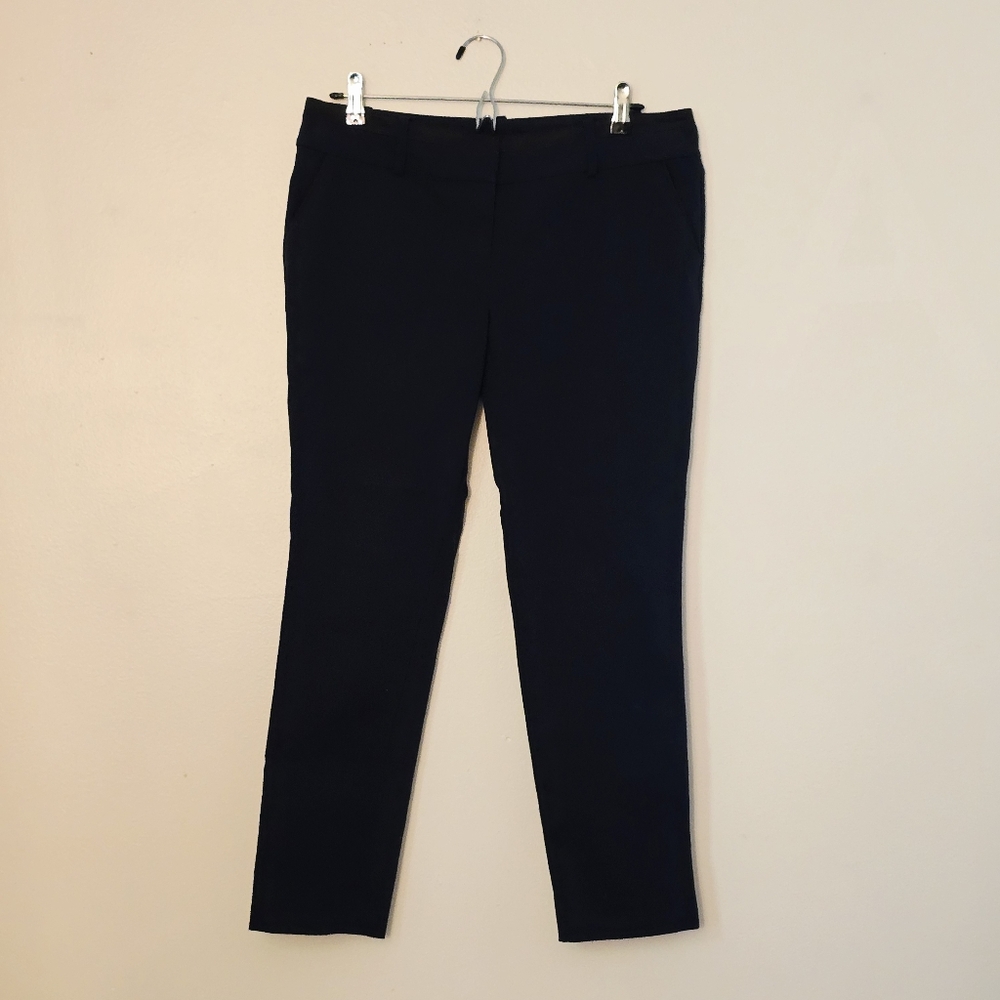 Ann Taylor Women's 8 Petite Dark Blue Trousers